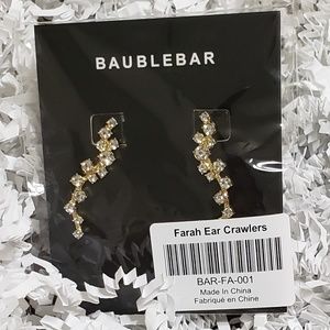 NWT Baublebar Crawler Earrings